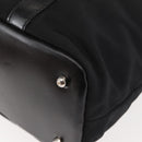 GUCCI Bamboo Hand Bag Nylon Black Auth ep11126-11