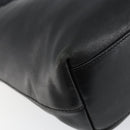 PRADA Hand Bag Leather Black Auth ep11128-11