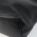 PRADA Hand Bag Leather Black Auth ep11128-12