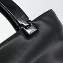 PRADA Hand Bag Leather Black Auth ep11128-14