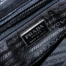 PRADA Hand Bag Leather Black Auth ep11128-15