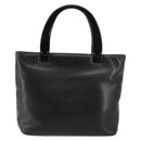 PRADA Hand Bag Leather Black Auth ep11128-2