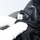 PRADA Hand Bag Leather Black Auth ep11128-21