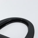 PRADA Hand Bag Leather Black Auth ep11128-8