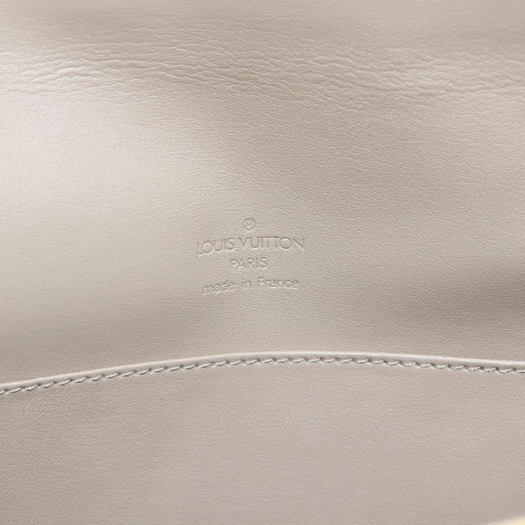 LOUIS VUITTON Monogram Vernis Thompson Street Bag Beige M91301 LV Auth ep11129