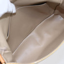 LOUIS VUITTON Monogram Vernis Thompson Street Bag Beige M91301 LV Auth ep11129-11