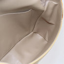 LOUIS VUITTON Monogram Vernis Thompson Street Bag Beige M91301 LV Auth ep11129-18