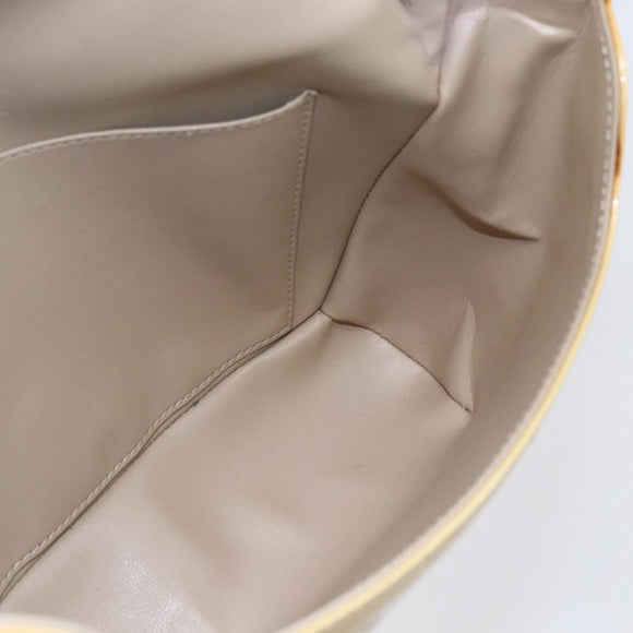 LOUIS VUITTON Monogram Vernis Thompson Street Bag Beige M91301 LV Auth ep11129