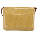 LOUIS VUITTON Monogram Vernis Thompson Street Bag Beige M91301 LV Auth ep11129-2