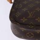 LOUIS VUITTON Monogram Saint Cloud MM Shoulder Bag M51243 LV Auth ep11130-17
