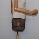 LOUIS VUITTON Monogram Saint Cloud MM Shoulder Bag M51243 LV Auth ep11130-25