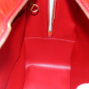 LOUIS VUITTON Monogram Vernis Sutton Hand Bag Red Rouge M91080 LV Auth ep11131-19
