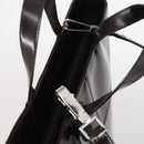 GUCCI Hand Bag Patent leather 2way Brown Auth ep11132-6