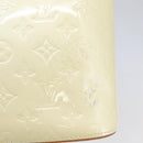 LOUIS VUITTON Monogram Vernis Houston Hand Bag Perle M91342 LV Auth ep11138-9