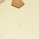 LOUIS VUITTON Monogram Vernis Houston Hand Bag Perle M91342 LV Auth ep11138-10