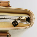 LOUIS VUITTON Monogram Vernis Houston Hand Bag Perle M91342 LV Auth ep11138-18