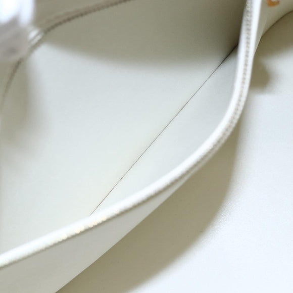 LOUIS VUITTON Monogram Vernis Houston Hand Bag Perle M91342 LV Auth ep11138