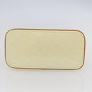 LOUIS VUITTON Monogram Vernis Houston Hand Bag Perle M91342 LV Auth ep11138-5