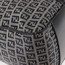 FENDI Zucchino Canvas Tote Bag Navy Gold Auth ep11139-10