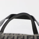 FENDI Zucchino Canvas Tote Bag Navy Gold Auth ep11139-8