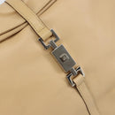GUCCI Jackie Shoulder Bag Leather Beige Auth ep11140-15