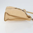 GUCCI Jackie Shoulder Bag Leather Beige Auth ep11140-4