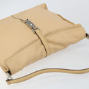 GUCCI Jackie Shoulder Bag Leather Beige Auth ep11140-6