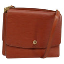 LOUIS VUITTON Epi Grenel Shoulder Bag Brown Kenya M52363 LV Auth ep11143-1