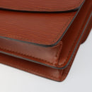 LOUIS VUITTON Epi Grenel Shoulder Bag Brown Kenya M52363 LV Auth ep11143-9