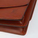 LOUIS VUITTON Epi Grenel Shoulder Bag Brown Kenya M52363 LV Auth ep11143-15