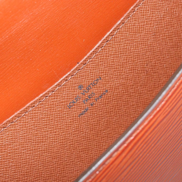 LOUIS VUITTON Epi Grenel Shoulder Bag Brown Kenya M52363 LV Auth ep11143