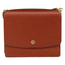 LOUIS VUITTON Epi Grenel Shoulder Bag Brown Kenya M52363 LV Auth ep11143-13