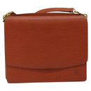 LOUIS VUITTON Epi Grenel Shoulder Bag Brown Kenya M52363 LV Auth ep11143-2