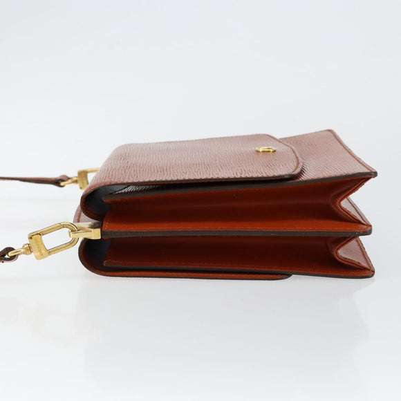 LOUIS VUITTON Epi Grenel Shoulder Bag Brown Kenya M52363 LV Auth ep11143