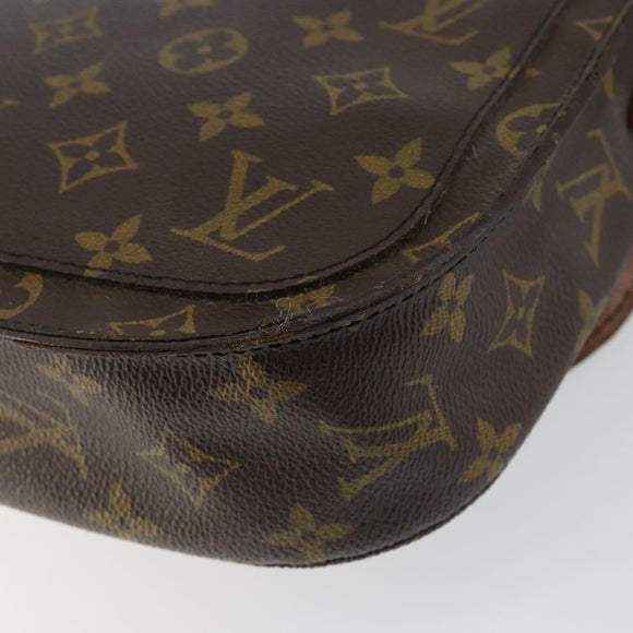 LOUIS VUITTON Monogram Saint Cloud GM Shoulder Bag M51242 LV Auth ep11145