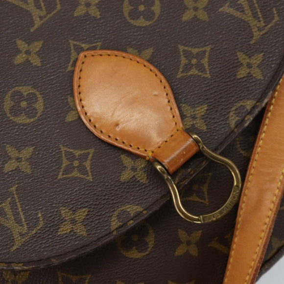 LOUIS VUITTON Monogram Saint Cloud GM Shoulder Bag M51242 LV Auth ep11145