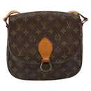 LOUIS VUITTON Monogram Saint Cloud GM Shoulder Bag M51242 LV Auth ep11145-13
