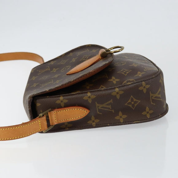 LOUIS VUITTON Monogram Saint Cloud GM Shoulder Bag M51242 LV Auth ep11145