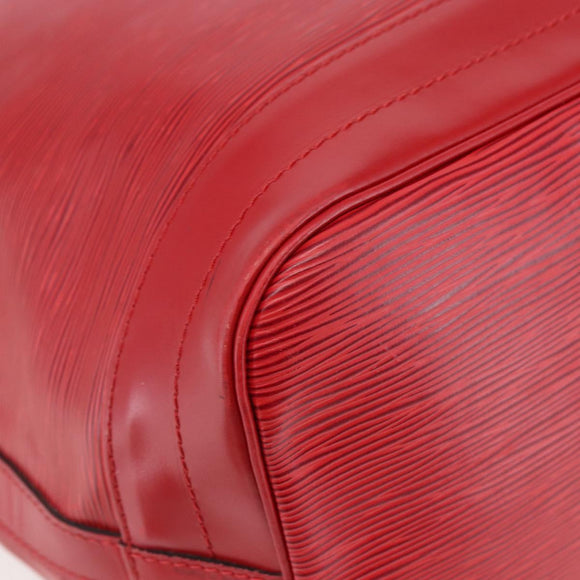 LOUIS VUITTON Epi Noe Shoulder Bag Red M44007 LV Auth ep11146