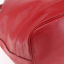 LOUIS VUITTON Epi Noe Shoulder Bag Red M44007 LV Auth ep11146-16