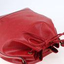 LOUIS VUITTON Epi Noe Shoulder Bag Red M44007 LV Auth ep11146-6