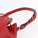LOUIS VUITTON Epi Noe Shoulder Bag Red M44007 LV Auth ep11146-8
