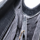 GUCCI Bamboo Hand Bag Leather Black Auth ep11149-18