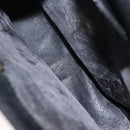 GUCCI Bamboo Hand Bag Leather Black Auth ep11149-20