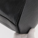 LOUIS VUITTON Epi Sac Depaule GM Shoulder Bag Black M80155 LV Auth ep11151-14