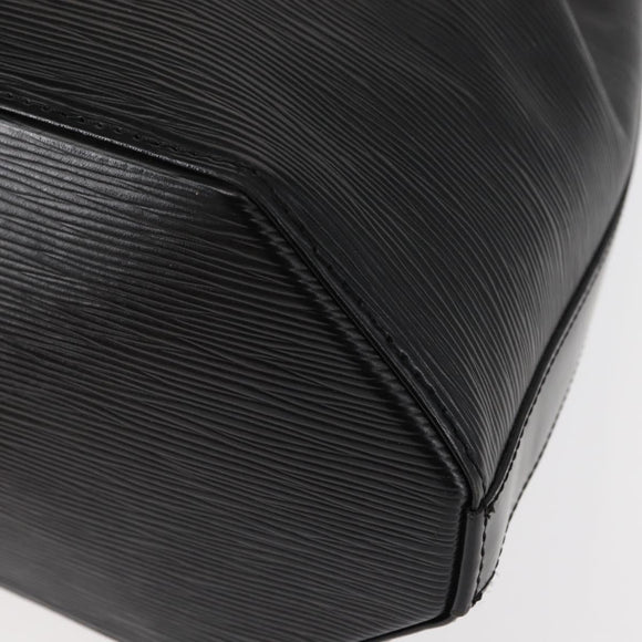 LOUIS VUITTON Epi Sac Depaule GM Shoulder Bag Black M80155 LV Auth ep11151