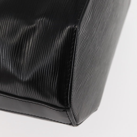 LOUIS VUITTON Epi Sac Depaule GM Shoulder Bag Black M80155 LV Auth ep11151