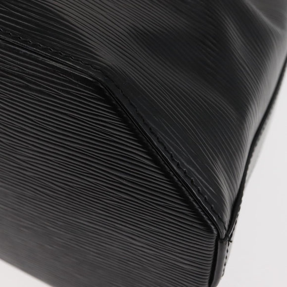 LOUIS VUITTON Epi Sac Depaule GM Shoulder Bag Black M80155 LV Auth ep11151