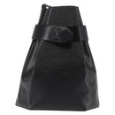 LOUIS VUITTON Epi Sac Depaule GM Shoulder Bag Black M80155 LV Auth ep11151-13