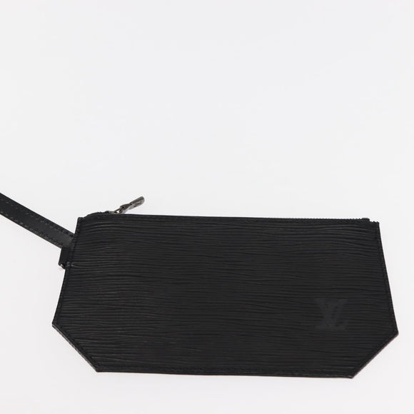 LOUIS VUITTON Epi Sac Depaule GM Shoulder Bag Black M80155 LV Auth ep11151